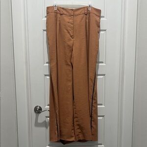 Lane Bryant Women's Wide Leg Pants - Brown